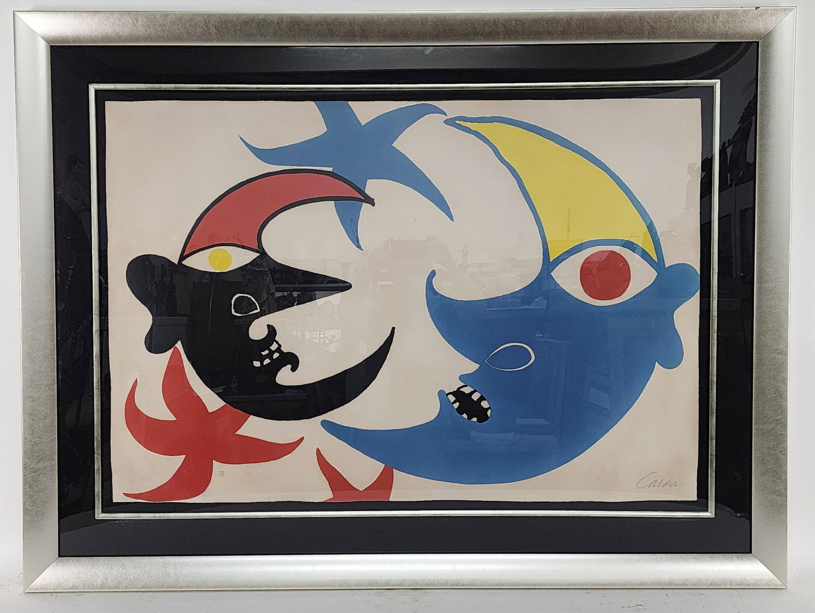 Alexander Calder (American, 1898-1976) (Les Deux Lunes (Two Moons), Signed Calder lower right and (1 of 6)