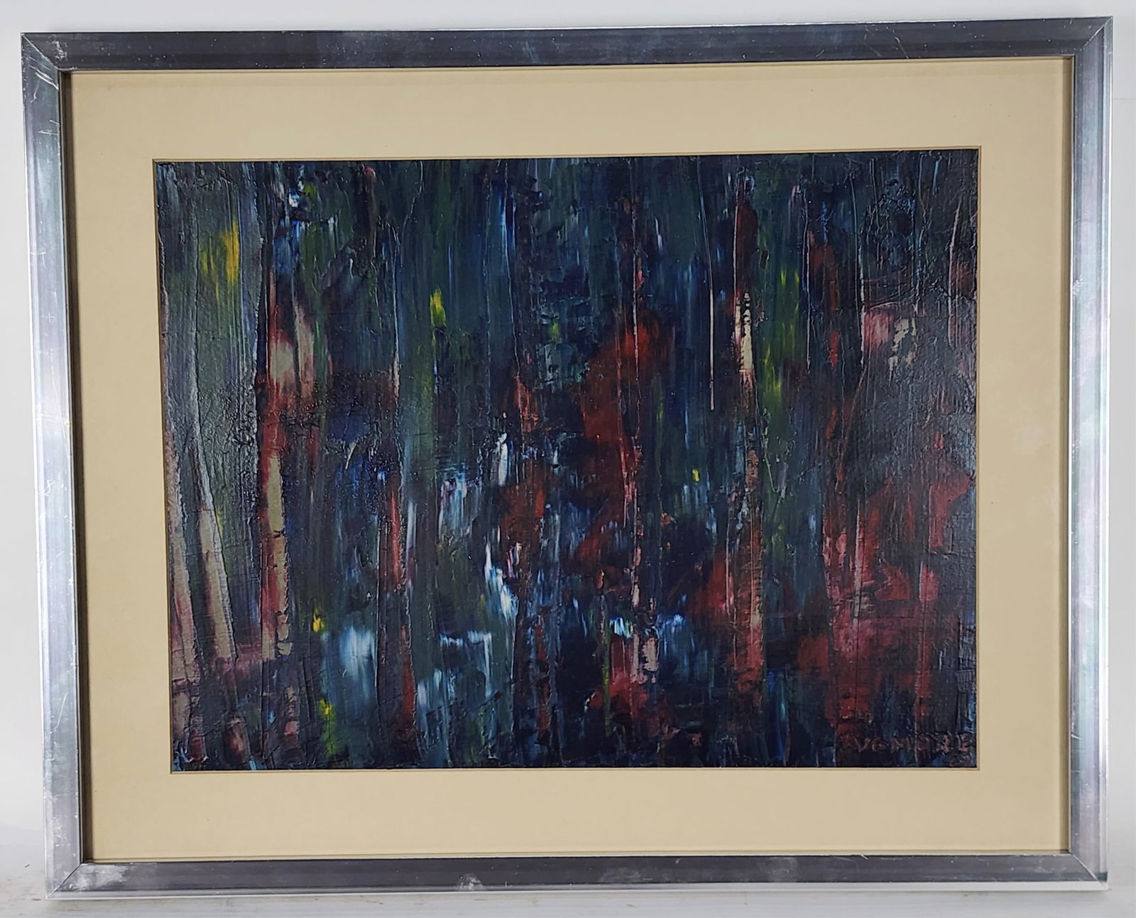 Edward Dugmore (American, 1915-1996) Untttled, Oil on board, Signed Dugmore and dated '67 lower (1 of 4)