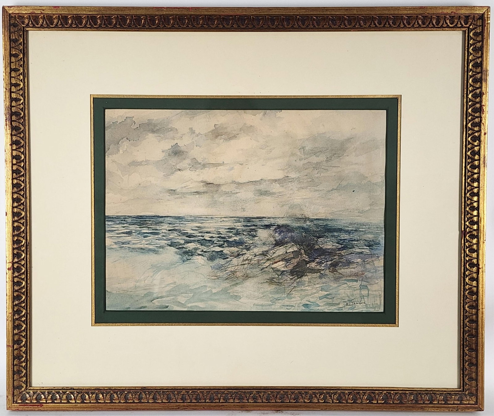 Henry Ossawa Tanner (American, 1859–1937) Open Sea, Signed H. O. Tanner lower right, (1 of 6)