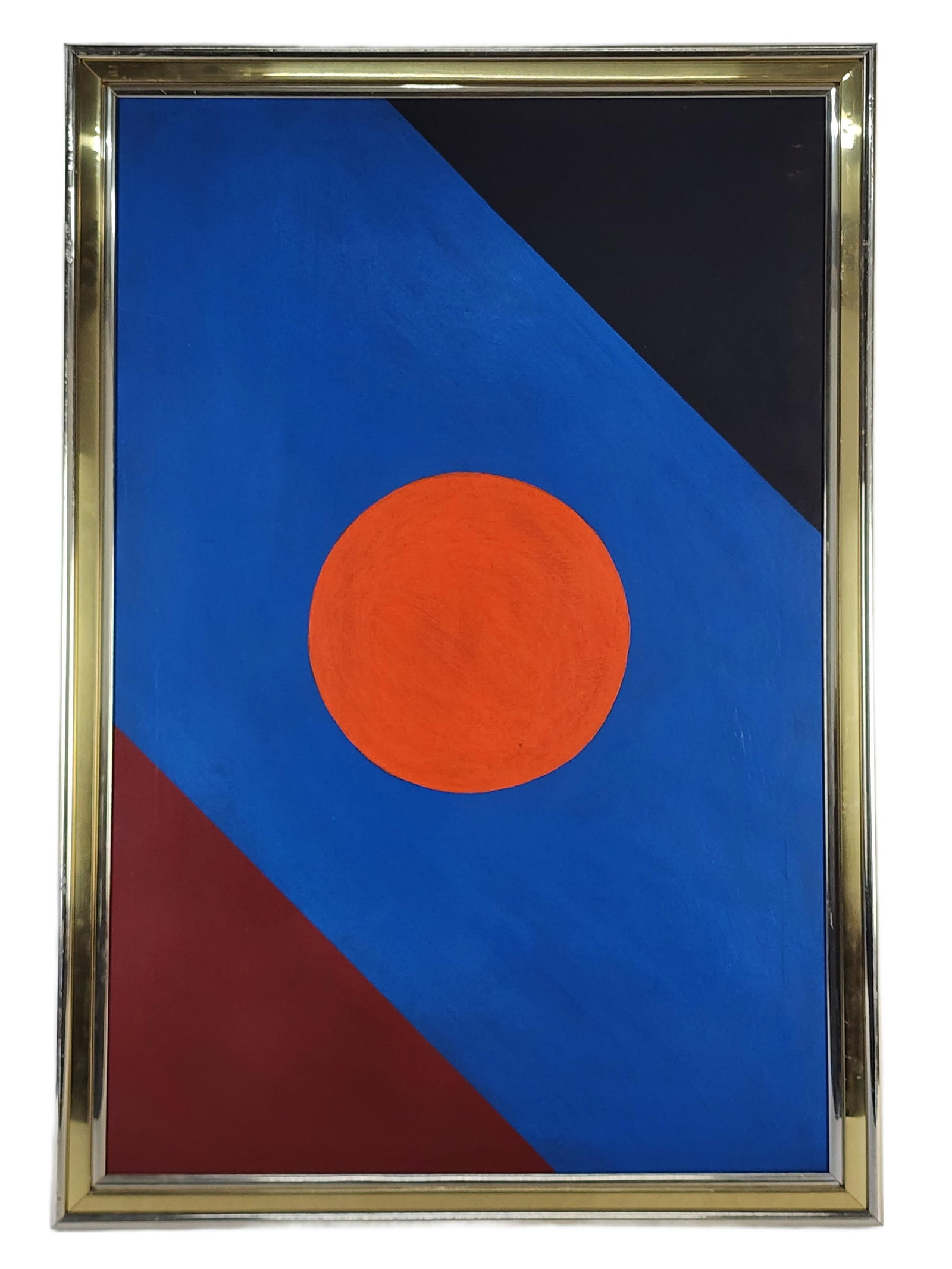 Paul Allen Reed (American, 1919–2015) #12B 1966, Signed, dated 1966, and Inscribed title,: Paul Allen Reed (American, 1919–2015) #12B 1966, Signed, dated 1966, and Inscribed title, Acrylic on canvas, 36" x 24", Framed-38 3/4" x 26 3/4"
