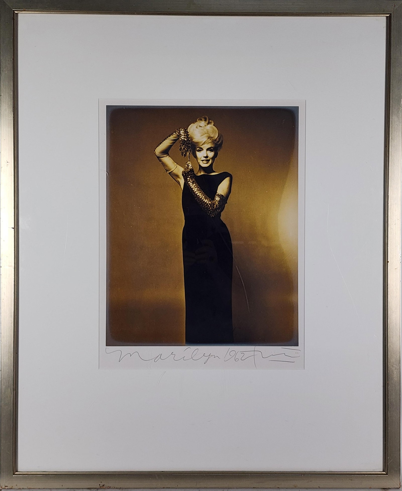 Burt Stern (American, 1929-2013) Marilyn, Photolithograph Print, c.1994, Artist's Proof, From an: Burt Stern (American, 1929-2013) Marilyn, Photolithograph Print, c.1994, Artist's Proof, From an edition of 300, back of print has copyright Bert Stern, c.1982, Sheet-19 3/4" x 16", Framed-33 3/4" x 2