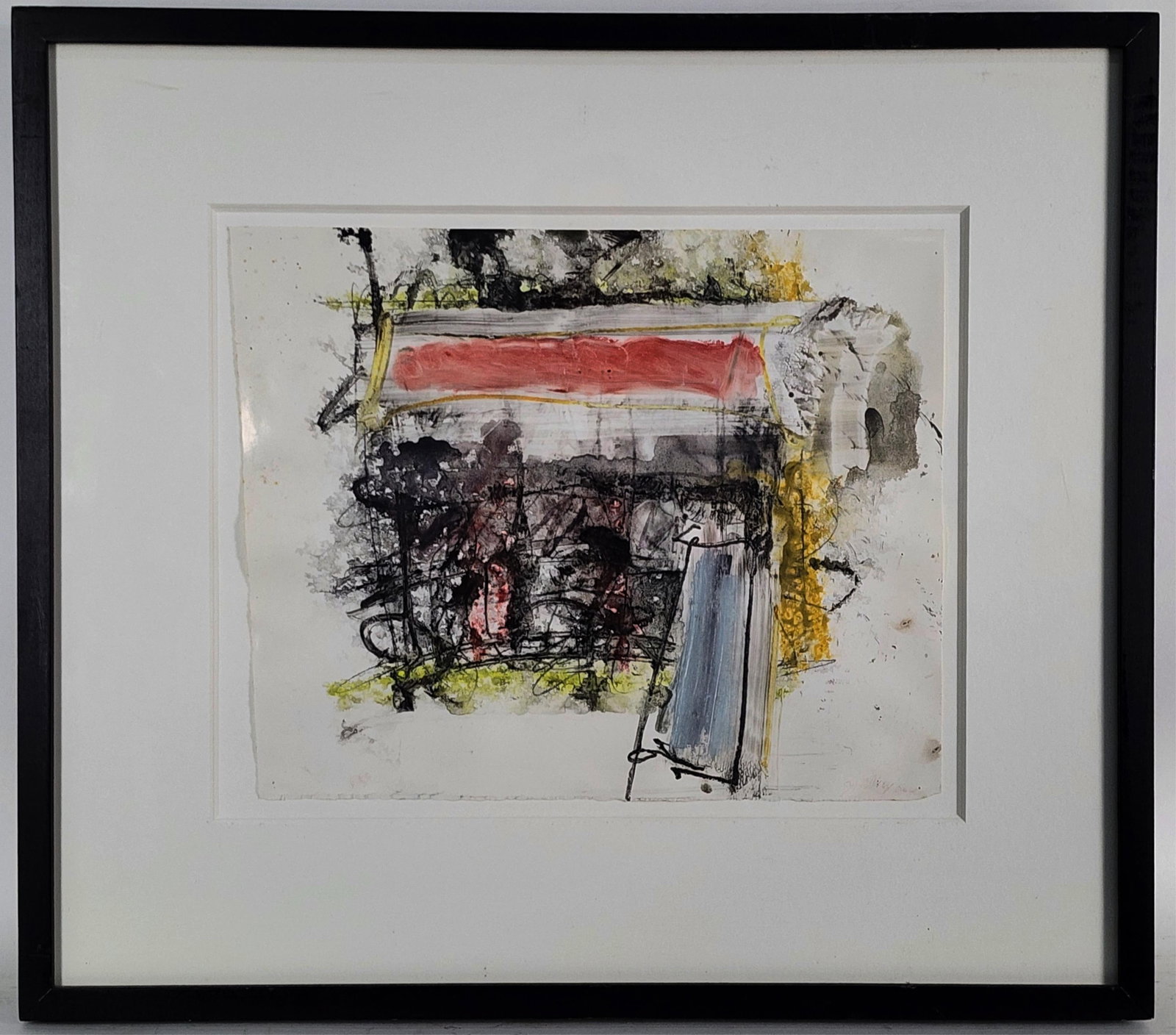 Michael Goldberg (American, 1924-2007) Untitled 19, c.2006, Watercolor on paper, 14 1/2" x 14 1/2", (1 of 6)