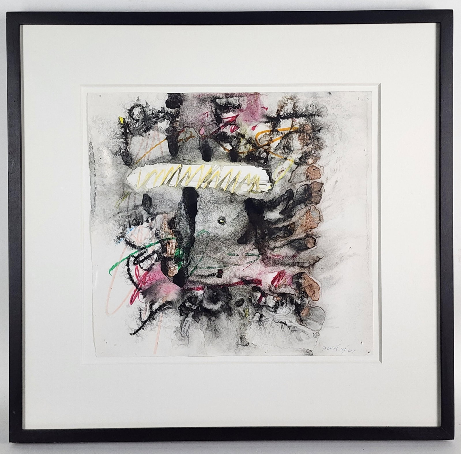 Michael Goldberg (American, 1924-2007) Untitled 9, Signed and dated '04 lower right, Watercolor on (1 of 6)