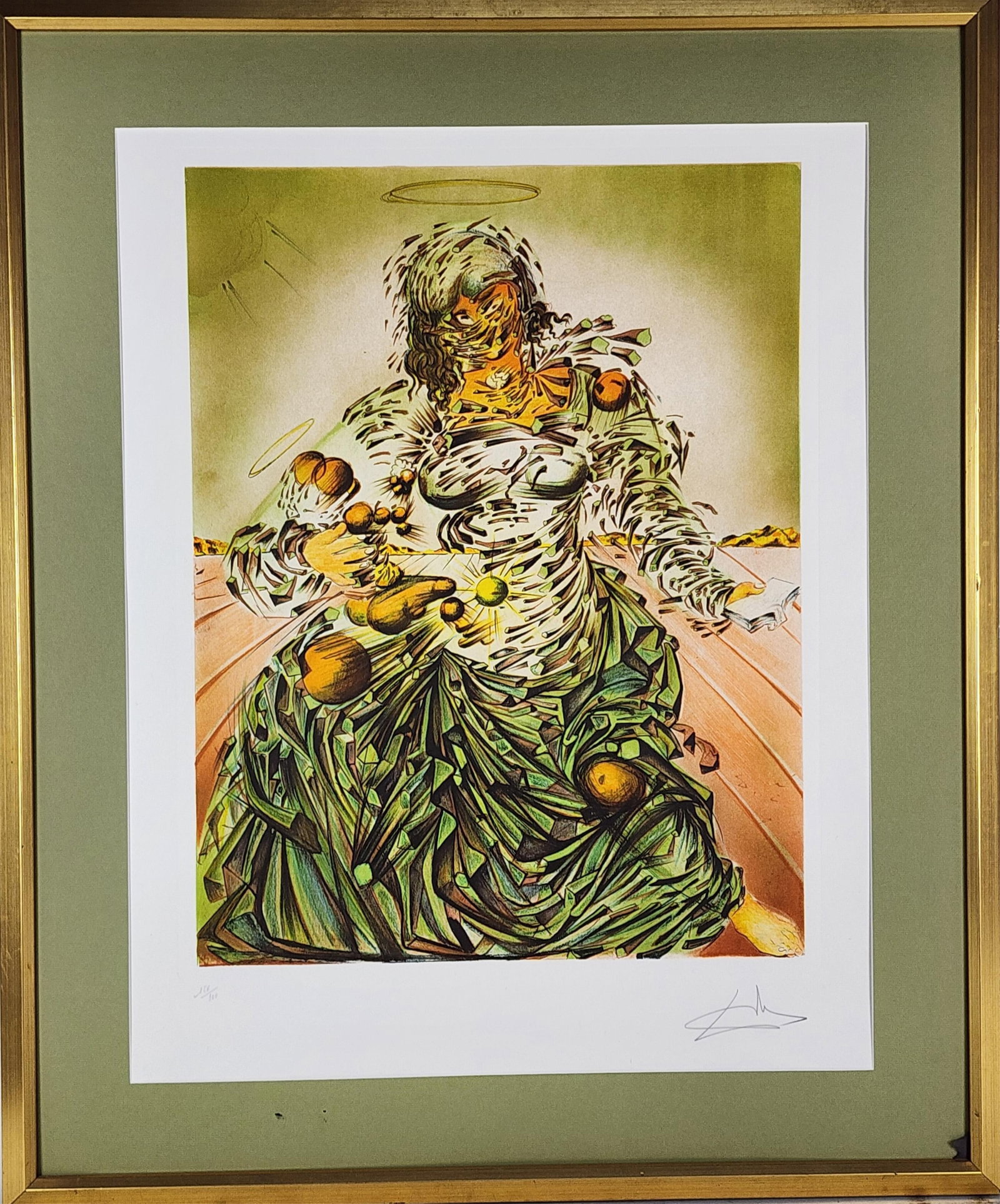 Salvador Dali (Spanish, 1904-1989) After, Triumphant Madonna, Bears Dali in pencil lower margin, (1 of 8)