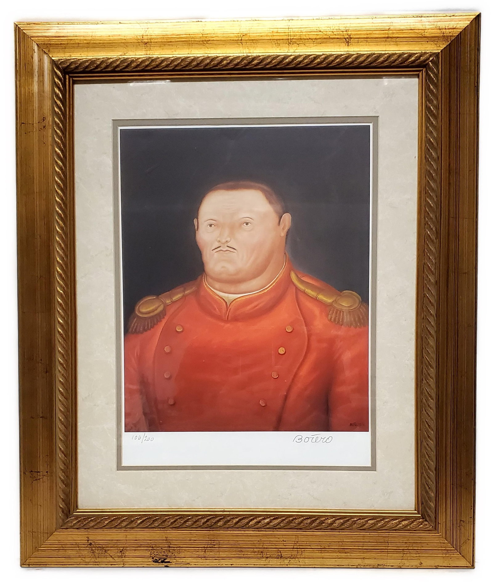 Fernando Botero (Colombian, 1932-2023) Mariscal de Campo (Field Marshall), Signed Botero in pencil (1 of 4)