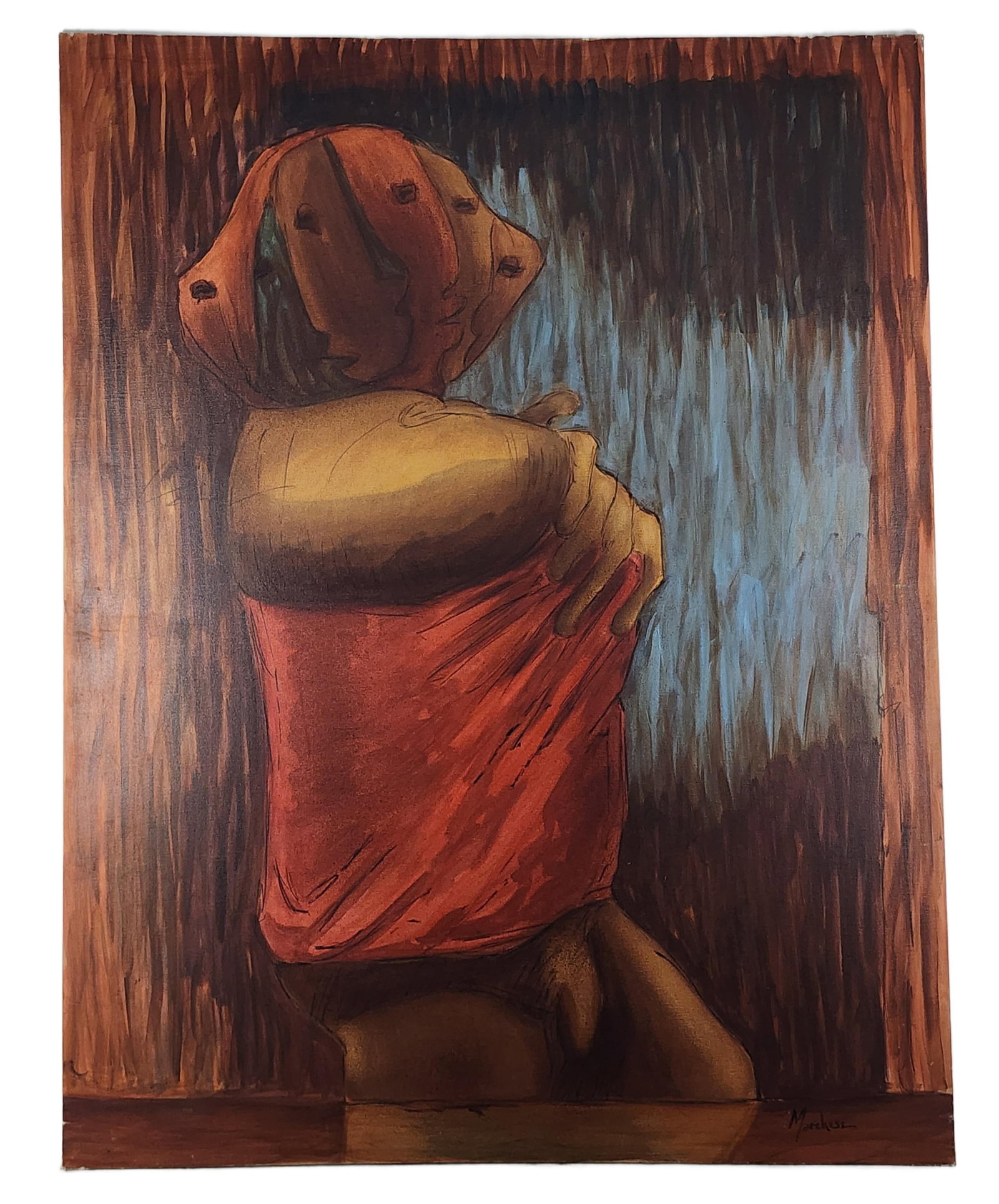 Salvatore Marchese (Italian, b.1947) Untitled, Signed Marchese lower right, Oil on canvas, 66" x (1 of 5)