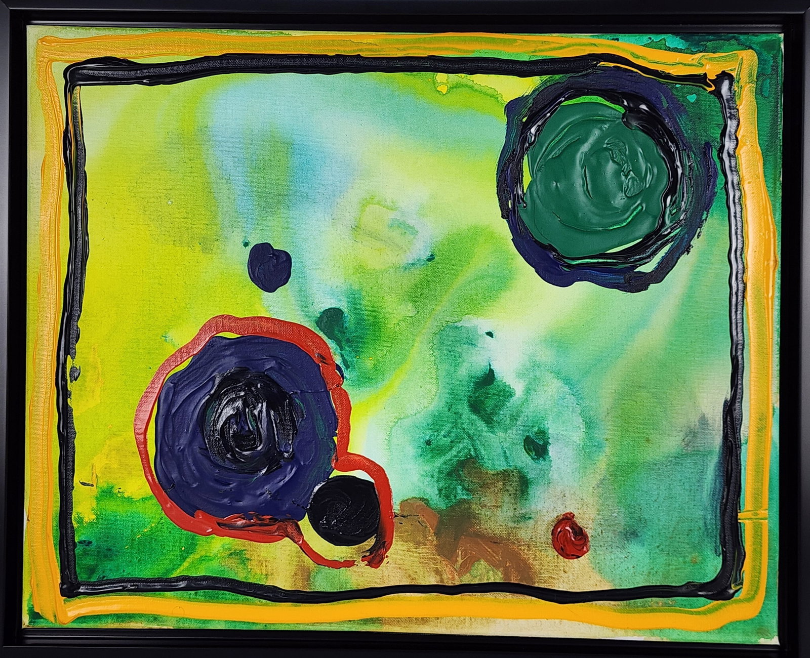 Jules Olitski (American, 1922-2007) Untitled, Back Signed and dated 2004, Mixed media on canvas, 15 (1 of 6)