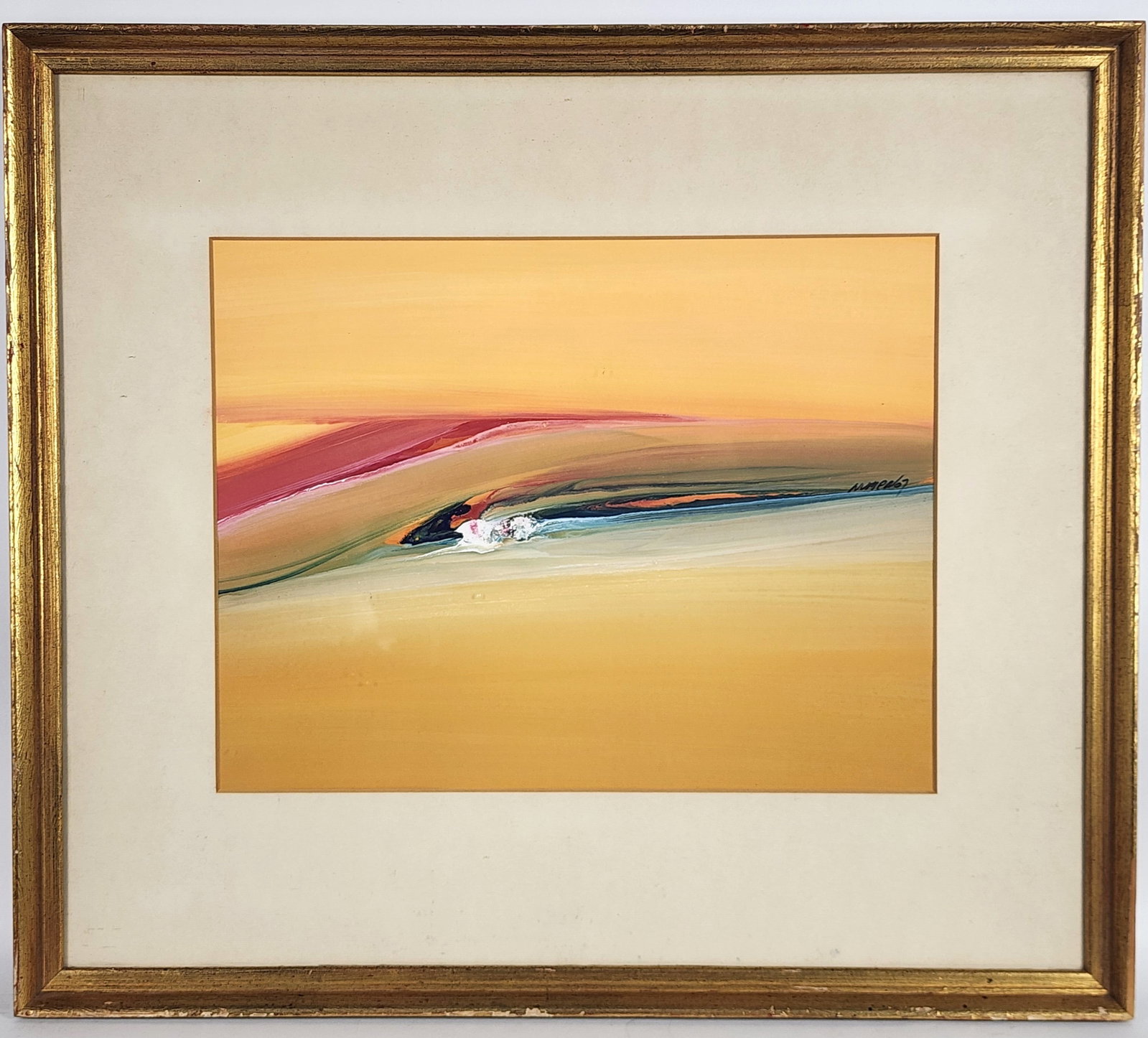 Robert Sterling Neumen (American, 1926-2015) Space Signs, Oil on board, Signed Numen and dated '67, (1 of 5)