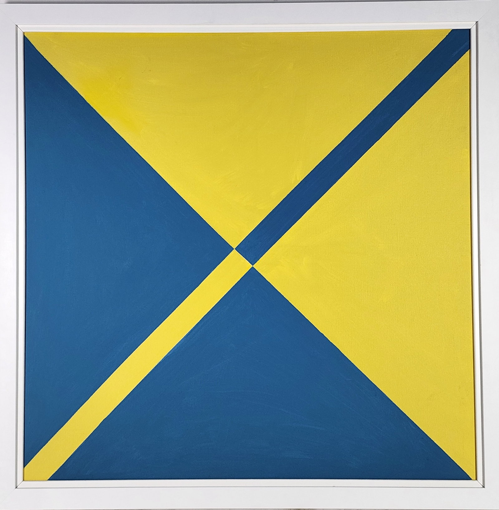 Carmen Herrera (Cuban, 1915-2022) Untitled, Signed Herrera and dated 2009 on the back of the canvas, (1 of 4)