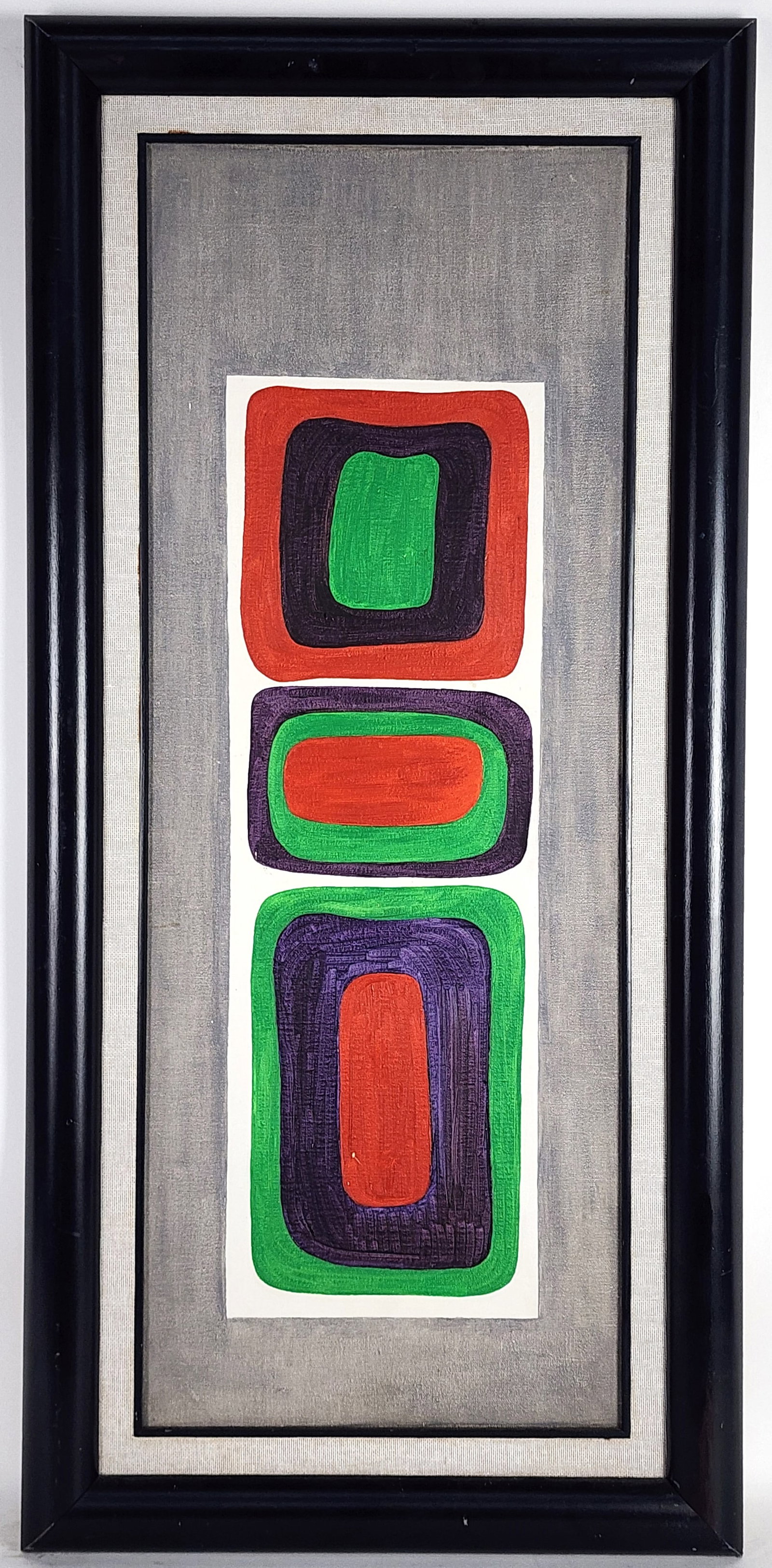 Marion Florence Nicoll (Canadian, 1900-1985) Untitled, Oil on canvas, back signed and dated '65, 31 (1 of 5)