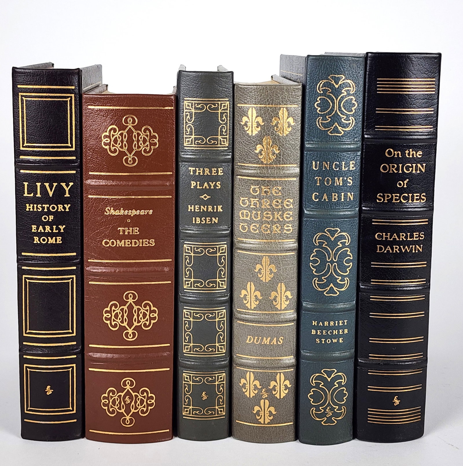 Group of Six Easton Press Leather Bound and Gilded Fore-edge Books (1 of 6)