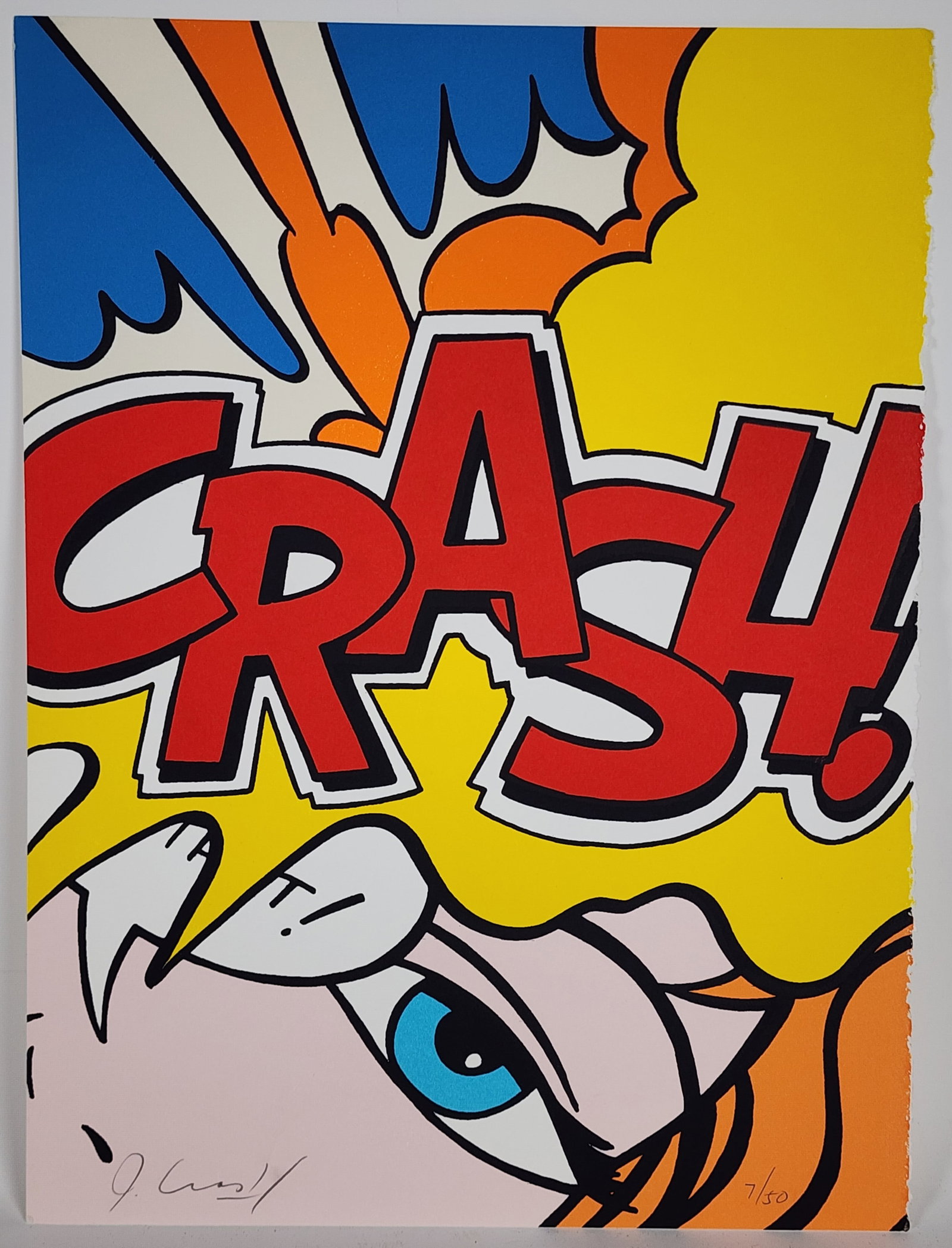 John Crash Matos (American, b. 1961) Signed in pencil, Serigraph, Sheet-14 3/4" x 11", loose and (1 of 6)