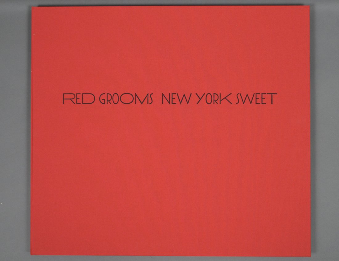 RED GROOMS (American. Born 1937): "New York Sweet". Portfolio of Five Etchings. Each signed, dated '95 and numbered 2/30 in pencil in the lower margins. Image measuring 9" by 12 1/2". Sheet measuring 17 1/2" by 20 3/4". In a limited e