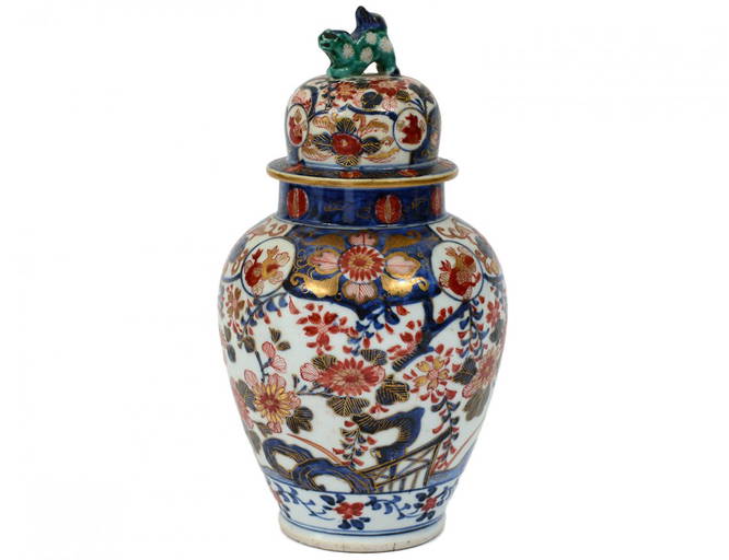 IMARI PORCELAIN URN AND COVER Jan 14, 2014 AGOPB in FL