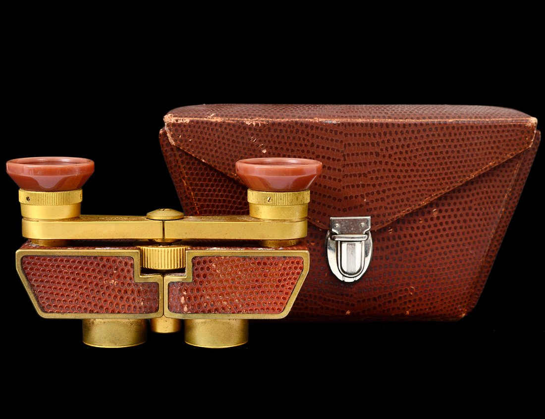 CARL ZEISS VINTAGE BINOCULARS: German. Serial No. 2492919. With original fitted case. (100/150)