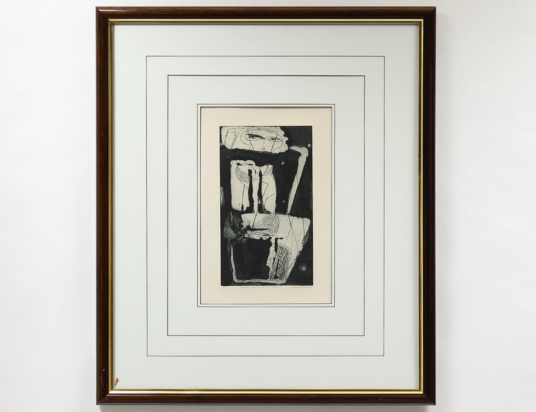 LOUISE NEVELSON (American. 1899-1988) (1 of 3)