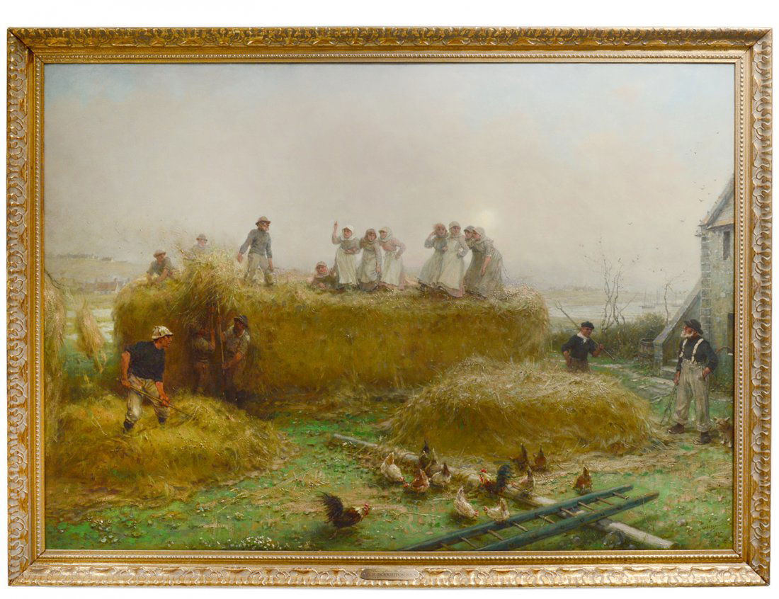 GEORGE HENRY BOUGHTON (American/English. 1833-1905) (1 of 10)