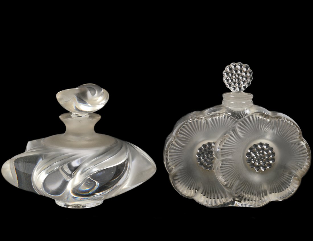 TWO PERFUME BOTTLES (1 of 4)