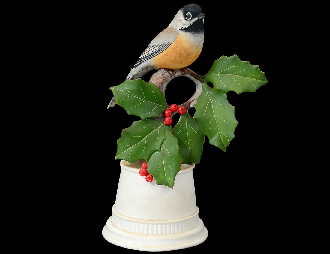 THREE BOEHM PORCELAIN FIGURES (1 of 6)