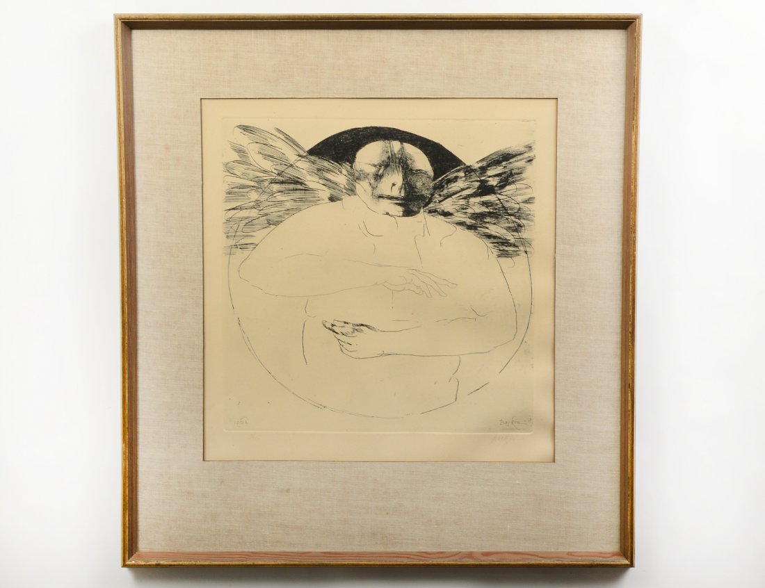 LEONARD BASKIN (American. 1922-2000) (1 of 2)