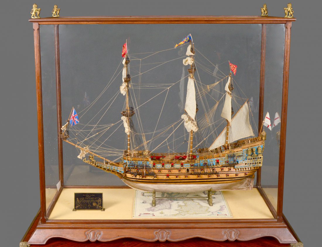 MODEL SHIP "SOVEREIGN OF THE SEAS" (1 of 6)
