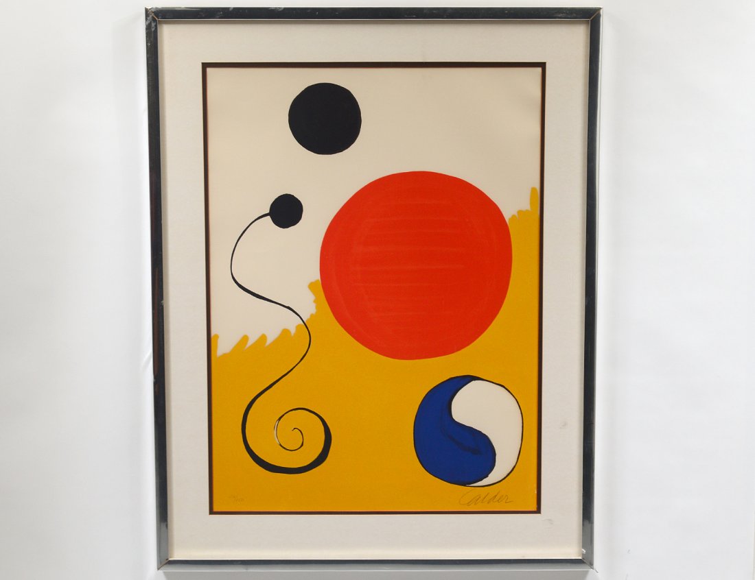 ALEXANDER CALDER (American. 1898-1976) (1 of 3)