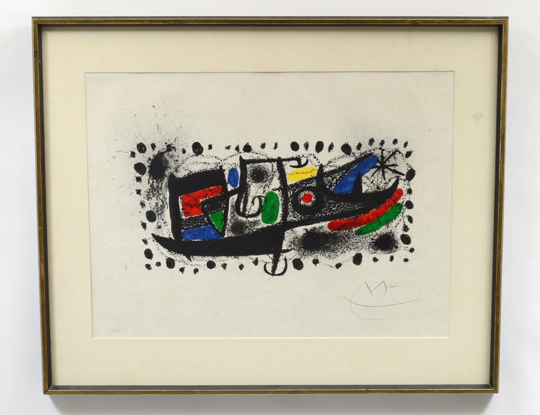 JOAN MIRO (Spanish. 1893-1983) (1 of 4)