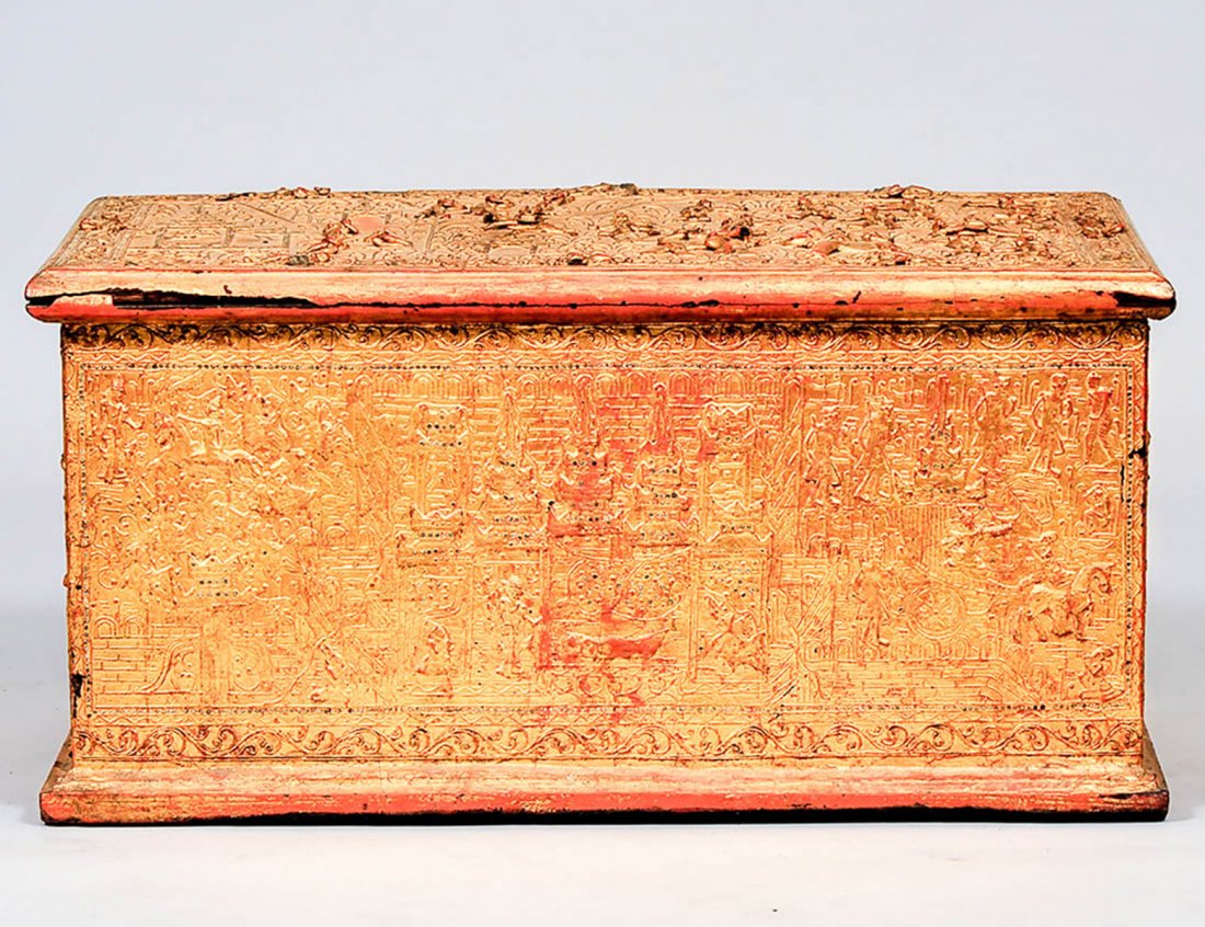 GILT BLANKET CHEST (1 of 4)