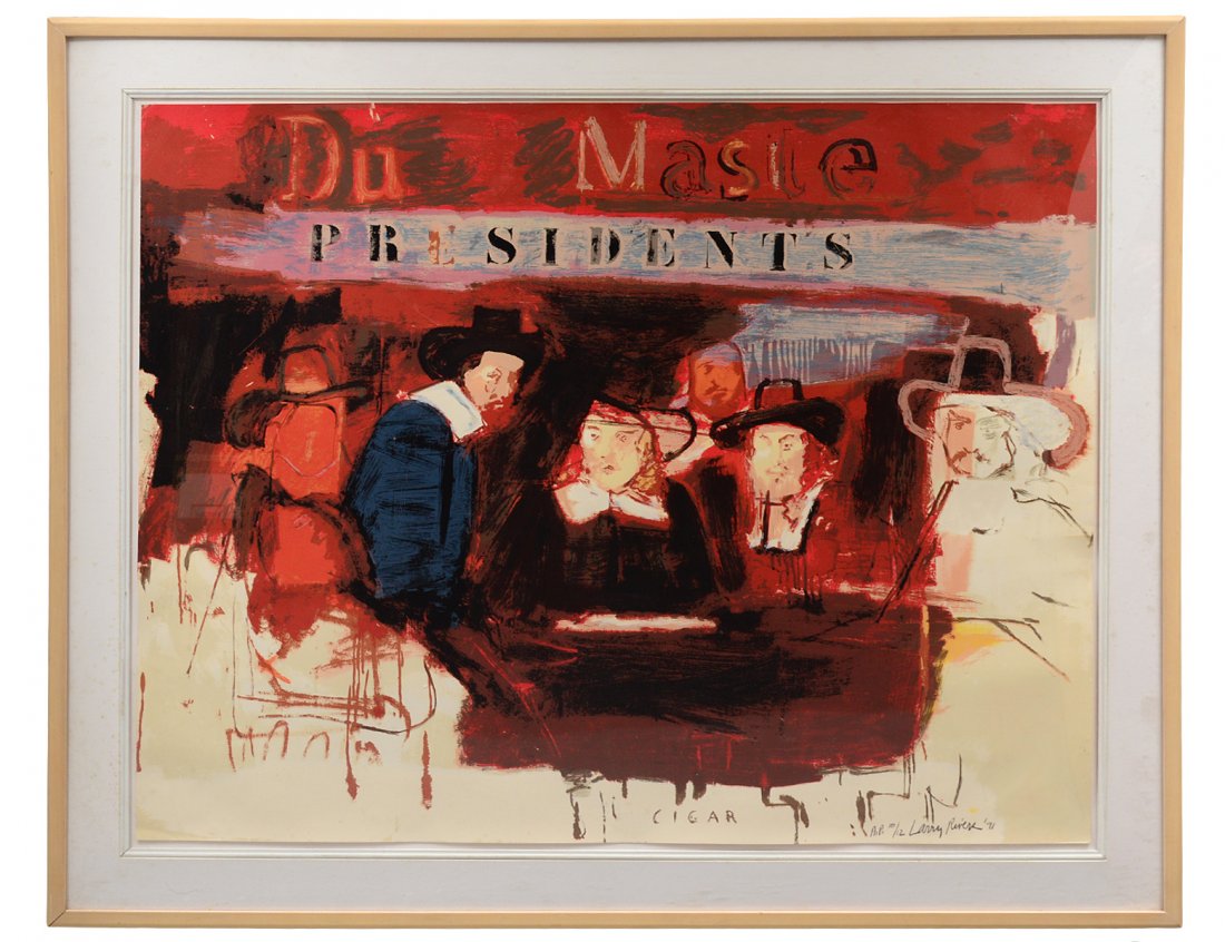 LARRY RIVERS (American. 1923-2002) (1 of 2)