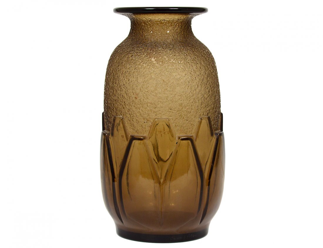 DAUM NANCY GLASS VASE (1 of 2)