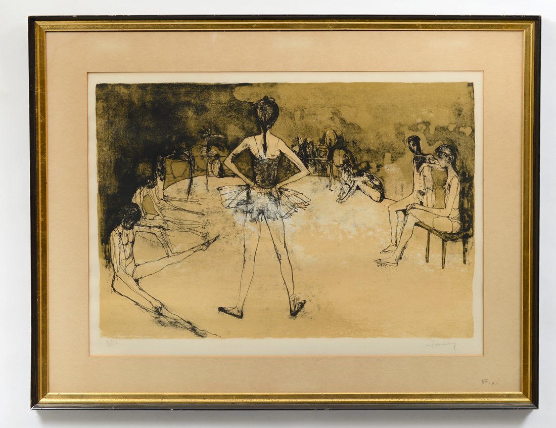 JEAN JANSEM (French/American. 1920-2013) (1 of 3)