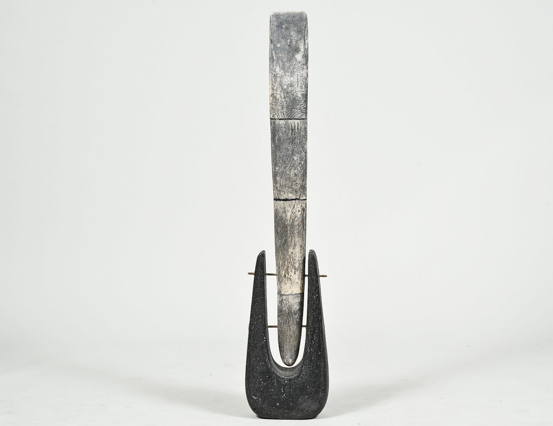 ABSTRACT STONE SCULPTURE (1 of 3)