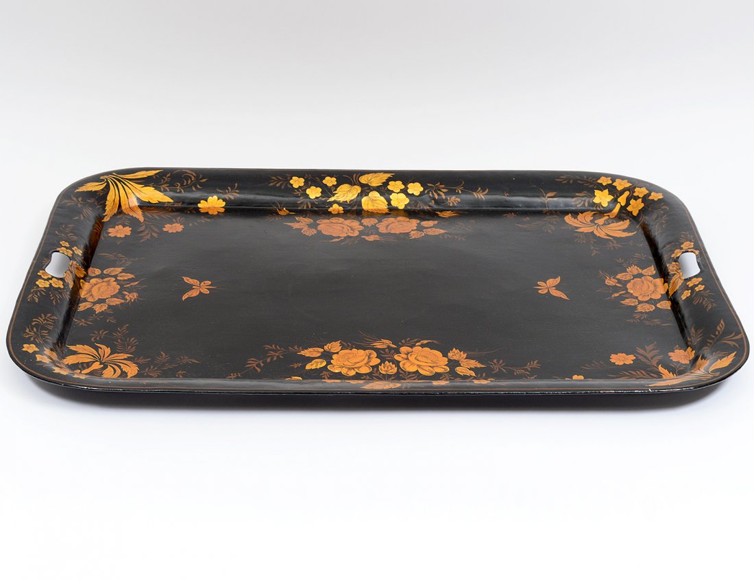 VICTORIAN TOLE TRAY (1 of 3)