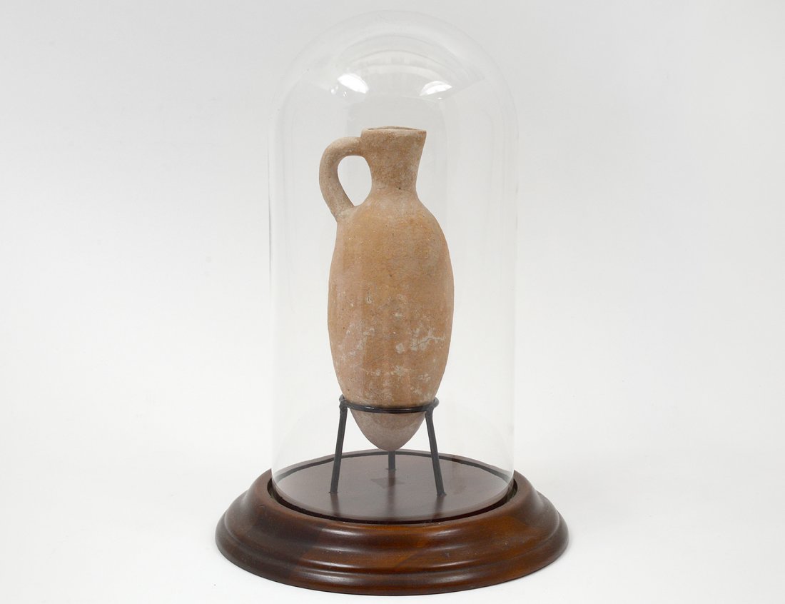 ANCIENT ROMAN POTTERY AMPHORA (1 of 6)