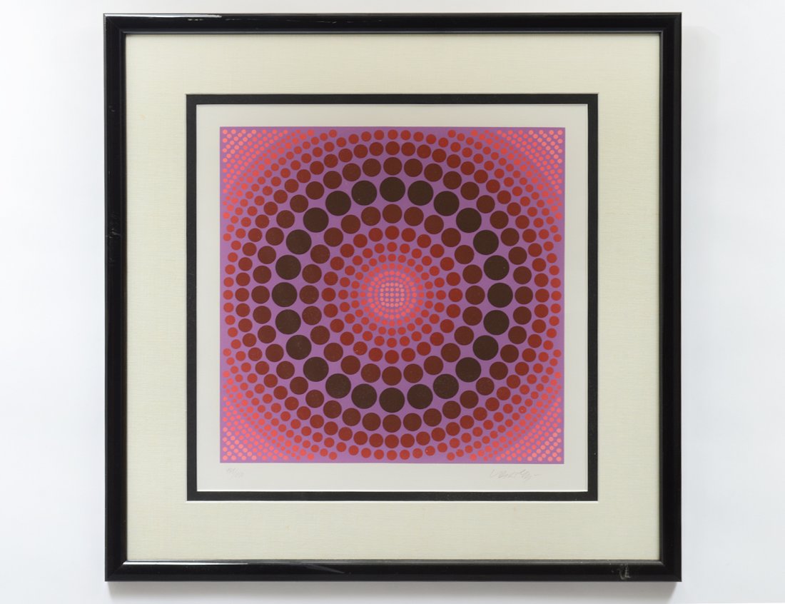 VICTOR VASARELY (French/Hungarian. 1906-1997) (1 of 3)