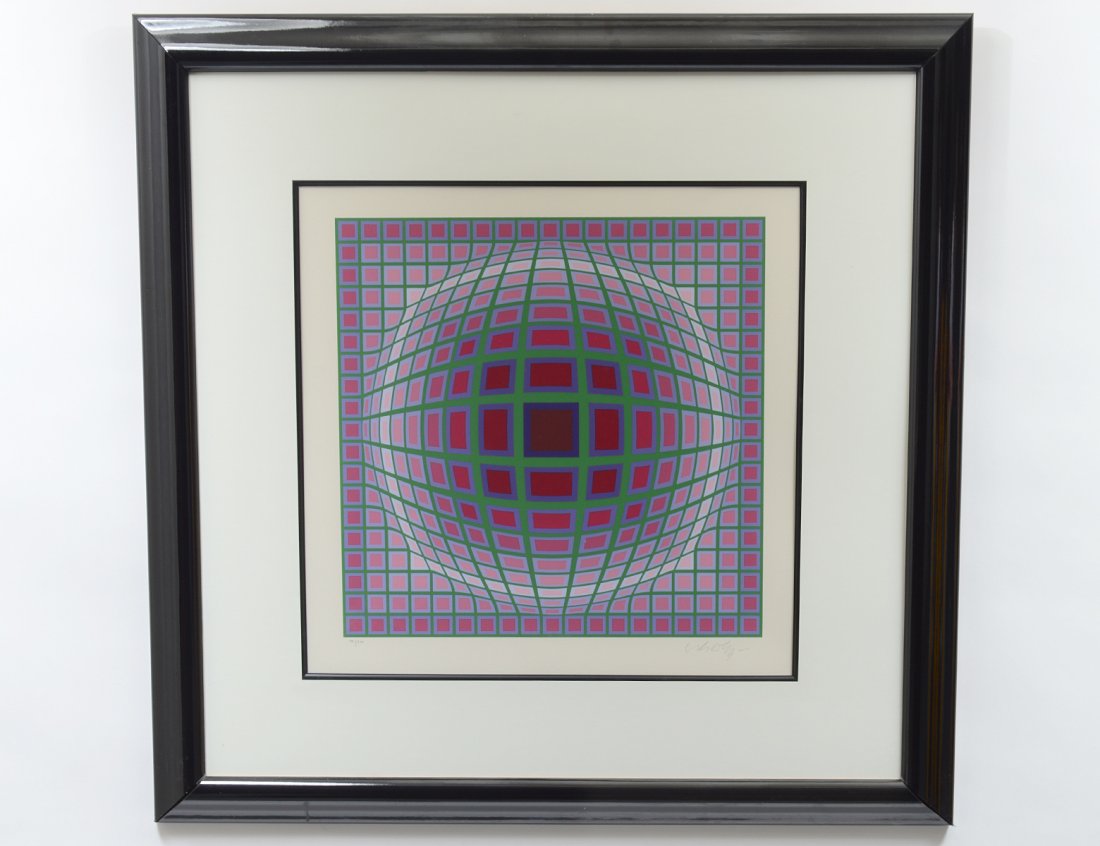 VICTOR VASARELY (French/Hungarian. 1906-1997) (1 of 3)