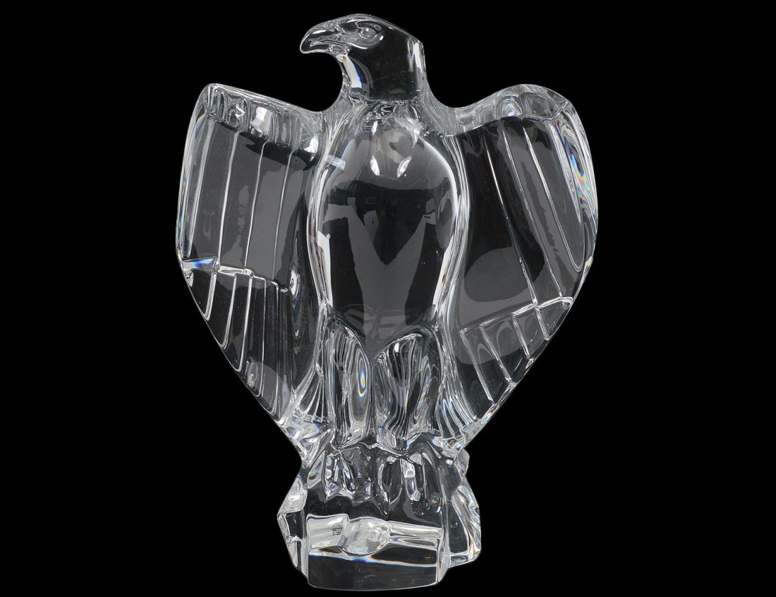 BACCARAT CRYSTAL FIGURE OF AN EAGLE (1 of 4)