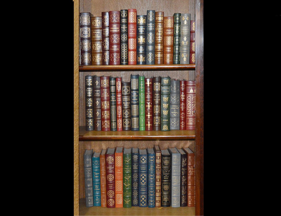 GRP OF 44 EASTON PRESS LEATHER BOUND GILT TOOLED BOOKS (1 of 4)