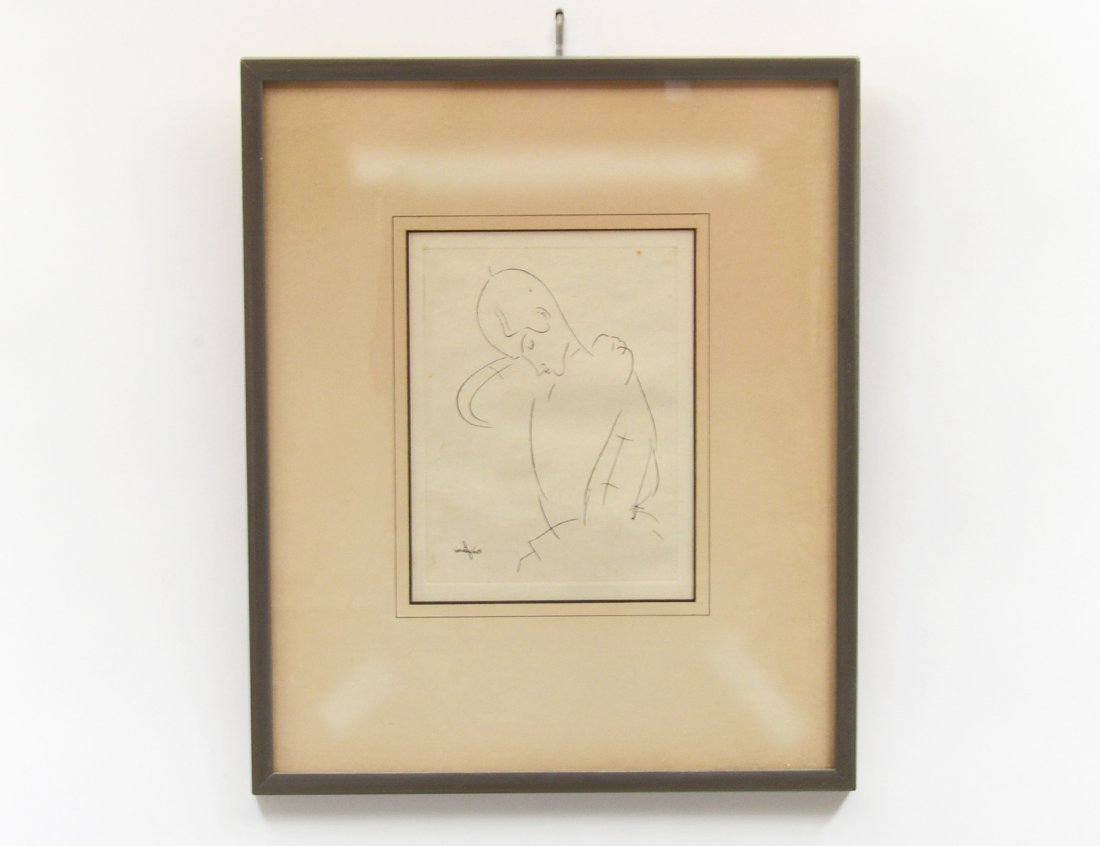 AMEDEO MODIGLIANI (Italian. 1884-1920) (1 of 3)