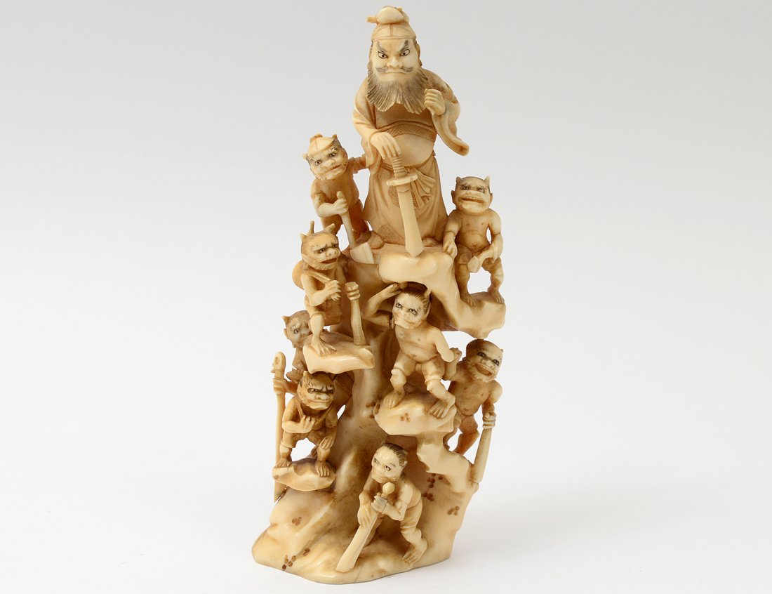 CARVED IVORY GROUP (1 of 9)