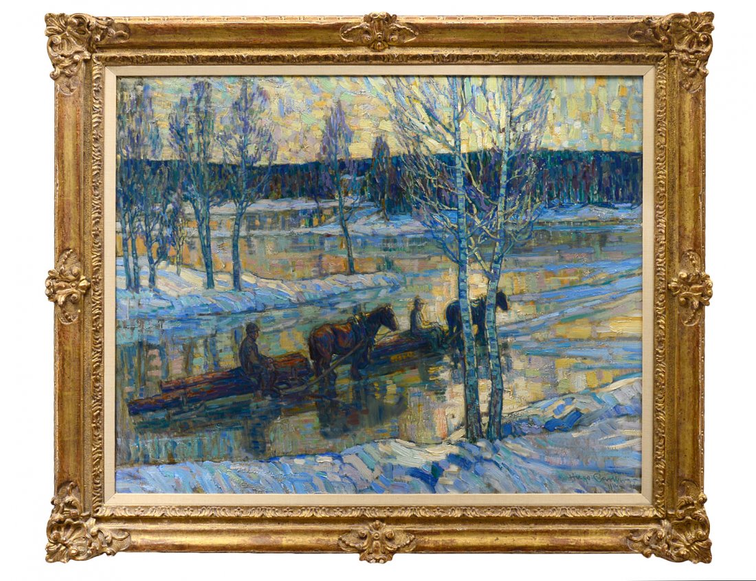 HUGO CARLBURG (Swedish. 1880-1943) (1 of 3)