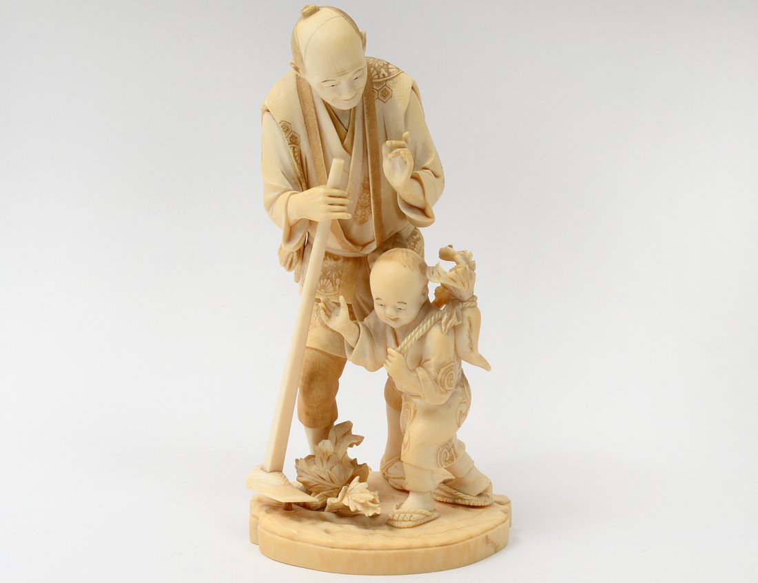 CARVED IVORY GROUP (1 of 9)