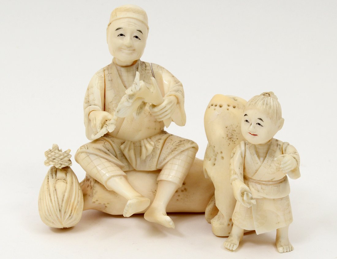 CARVED IVORY GROUP (1 of 7)