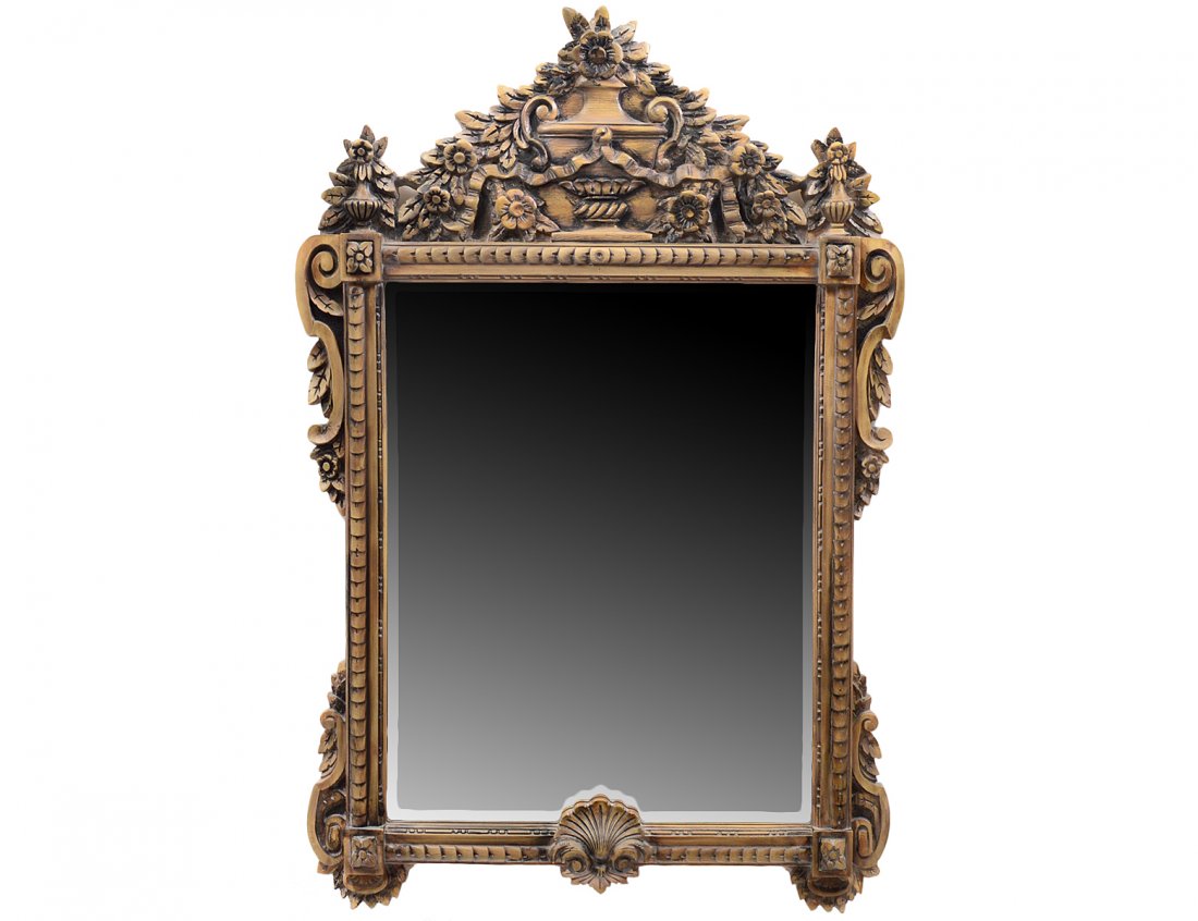 GEORGE III STYLE COMPOSITION MIRROR (1 of 3)