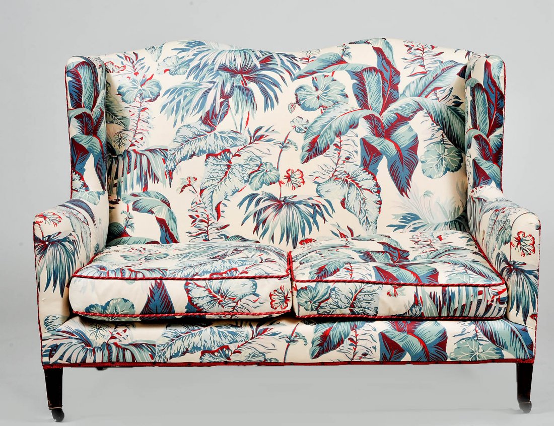 TWO SEATER WING SOFA (1 of 4)