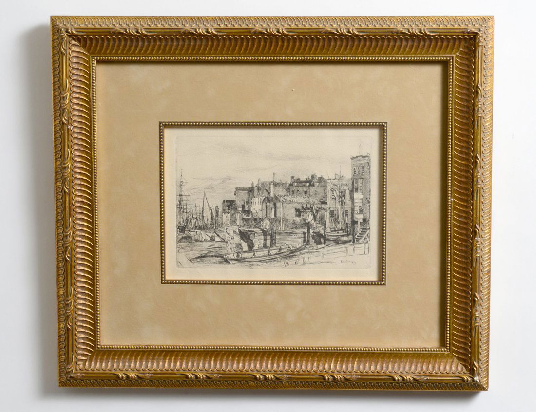 JAMES McNEILL WHISTLER (American. 1834-1903) (1 of 3)