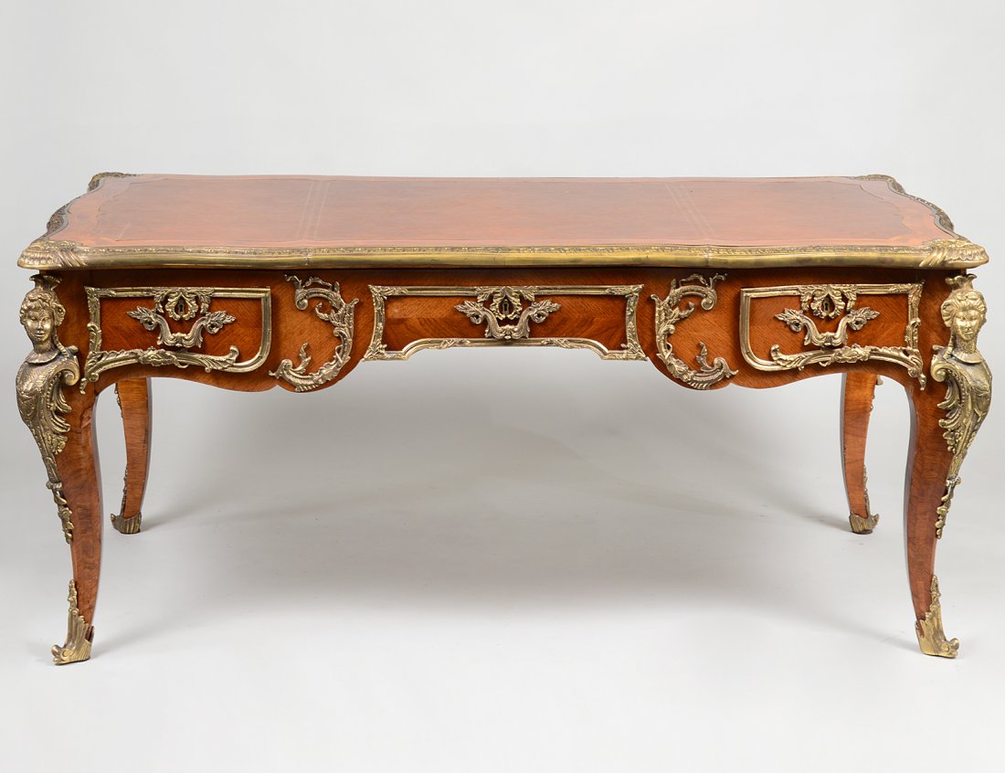 LOUIS XV STYLE BUREAU PLAT (1 of 7)