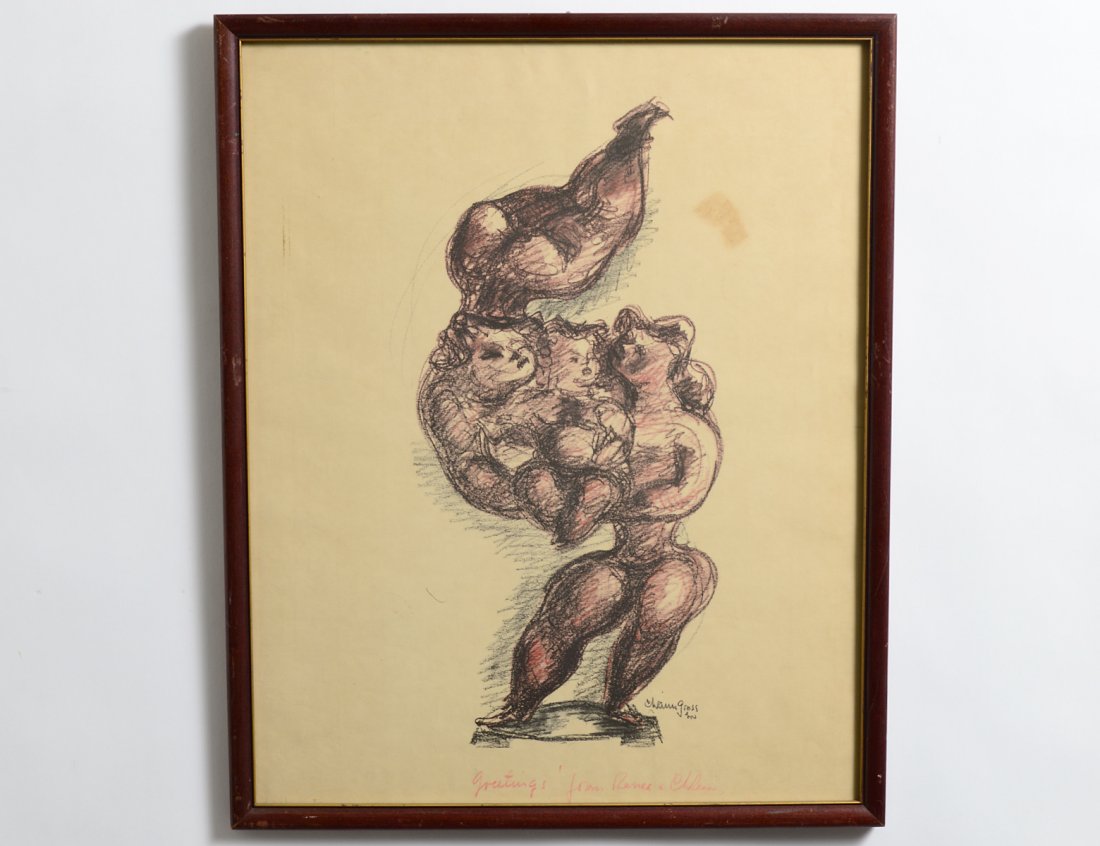 CHAIM GROSS (American/Polish. 1904-1991) (1 of 3)