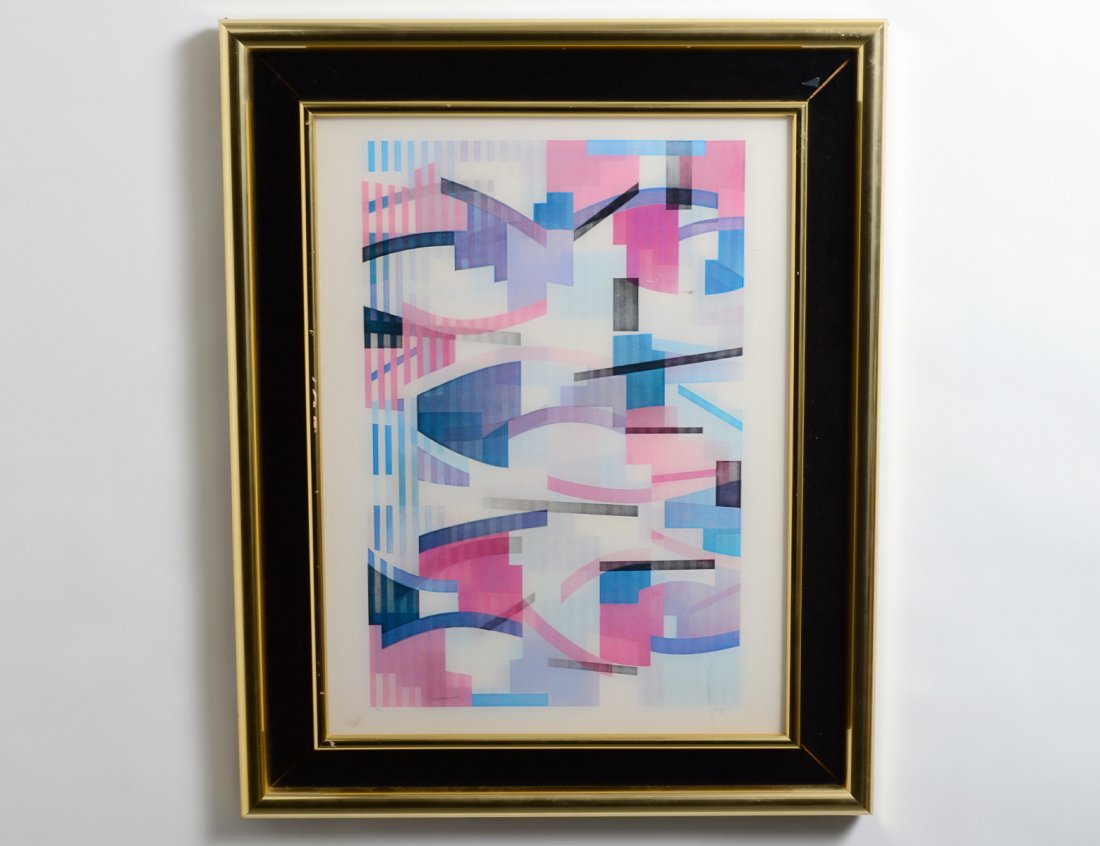 YACOV AGAM (Israeli. Born 1928) (1 of 2)