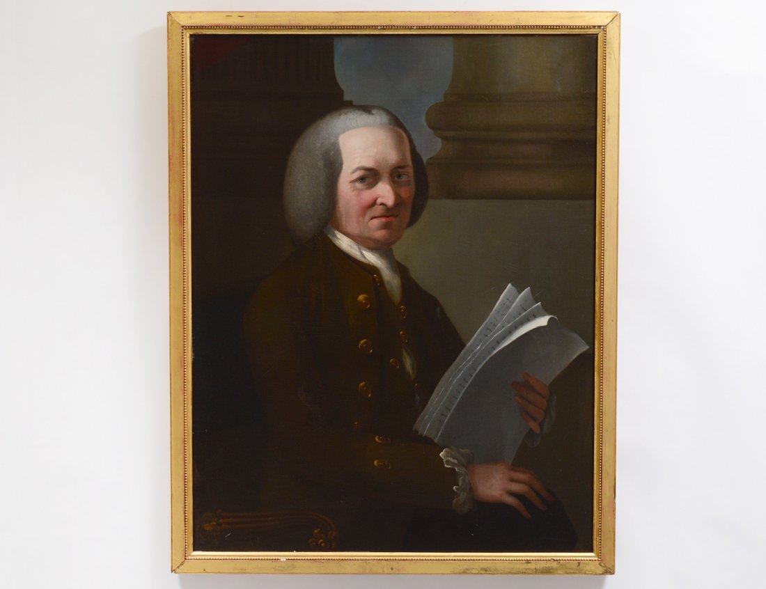 ENGLISH SCHOOL (Late 18th Century): "Roderick MacLeod, Esq.". Unsigned. Verso bears handwritten label tipped to the stretcher "Roderick MacLeod, Esq. son of William, grandson of Sir Norman MacLeod of Berneray". Oil on Canvas. Measuring 